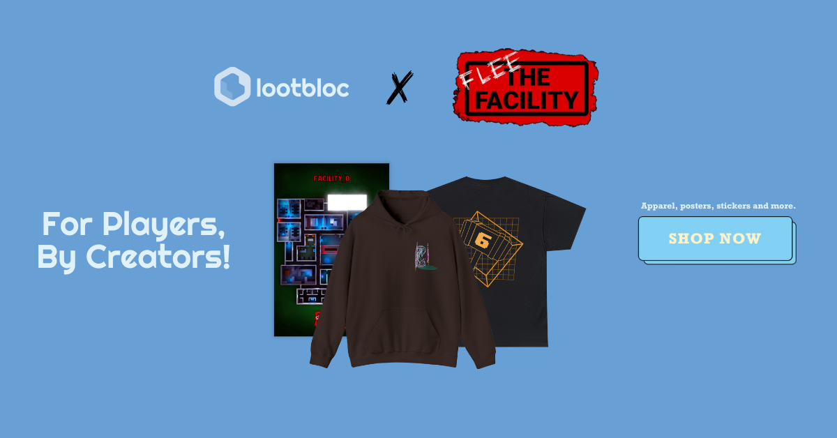 Lootbloc Unisex Flee The Facility - Unleash The Beast T-Shirt, S-5XL 