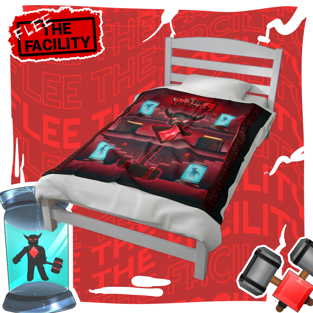 Flee The Facility Beast s Bounty Plush Blanket