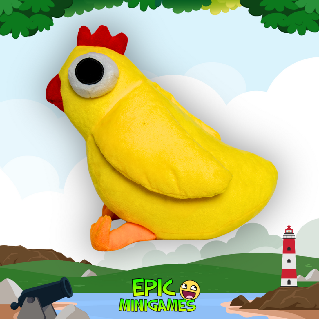 Epic Minigames - Hen Herding Plushie