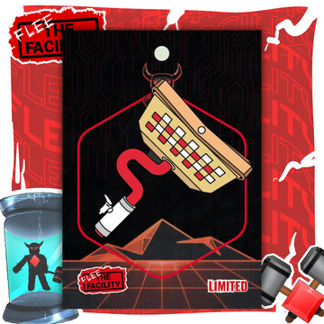 Flee The Facility - Strawberry Jelly Basket Pin Aug Limited Edition
