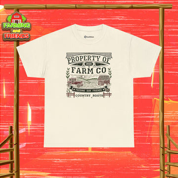 Farming and Friends - Property of Farm Co Tee