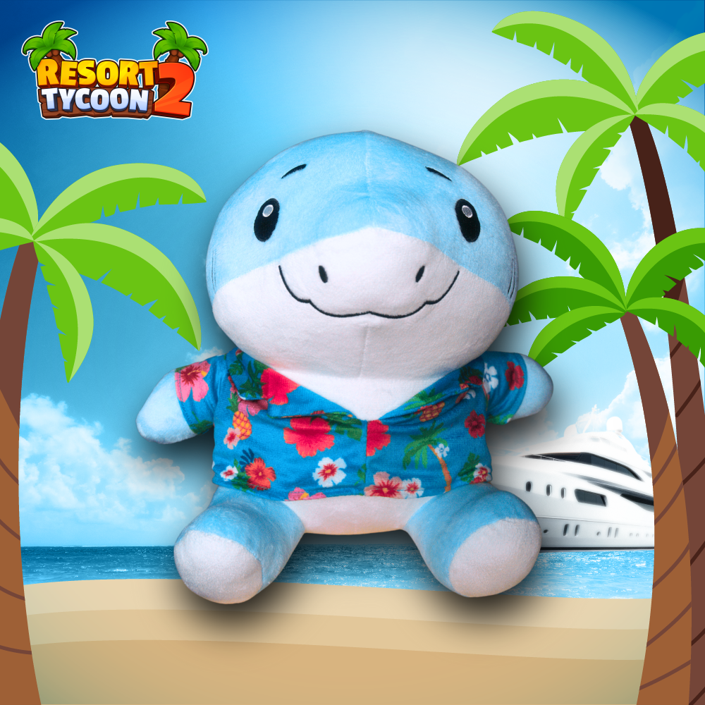 Resort Tycoon 2 - Tropical Shark Plushie