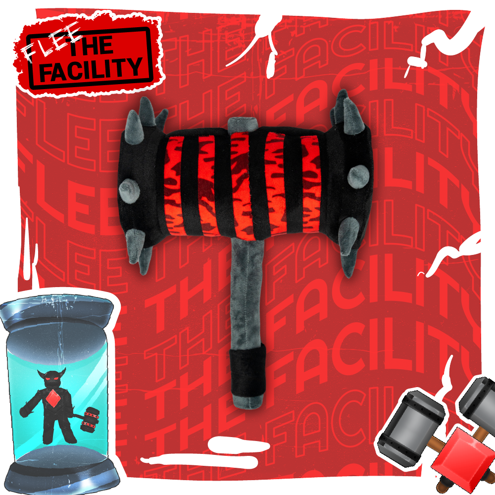 Flee The Facility - Bone Crusher Hammer Plushie