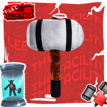 Flee The Facility - Default Gray Hammer Plushie 2nd Edition (12")