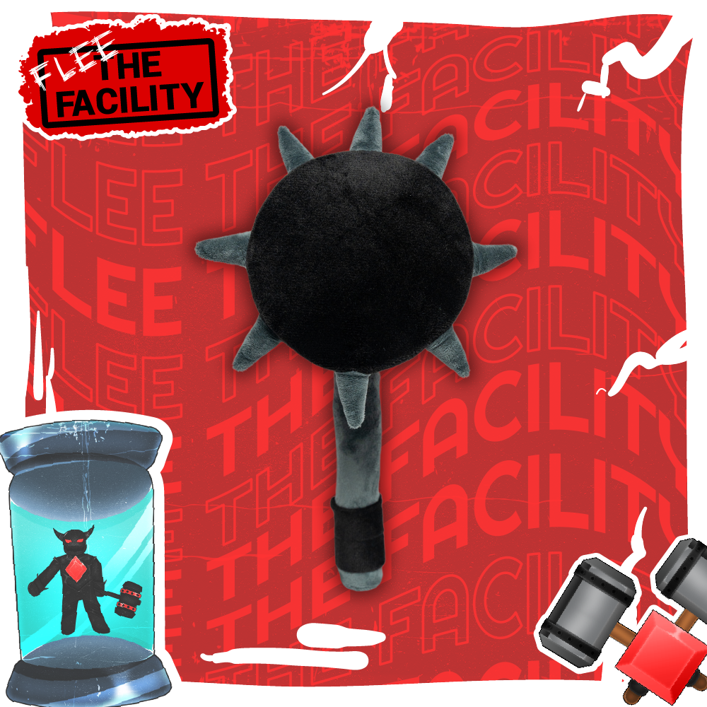 Flee The Facility - Bone Crusher Hammer Plushie