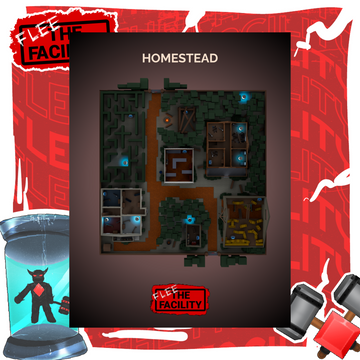Flee The Facility - Homestead Poster