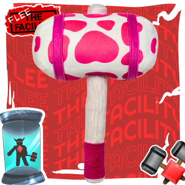 Flee The Facility - Strawberry Moo Hammer Plushie [PRE-ORDER]