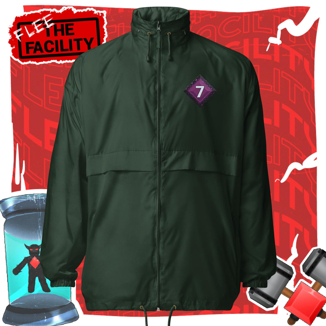 [LIMITED] Flee The Facility - 7th Anniversary Edition Windbreaker