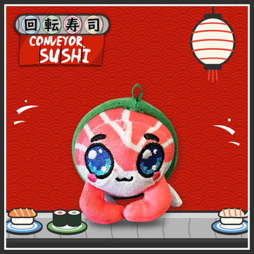 [PRE-ORDER] Conveyor Sushi Restaurant - Tuna Keychain Plushie