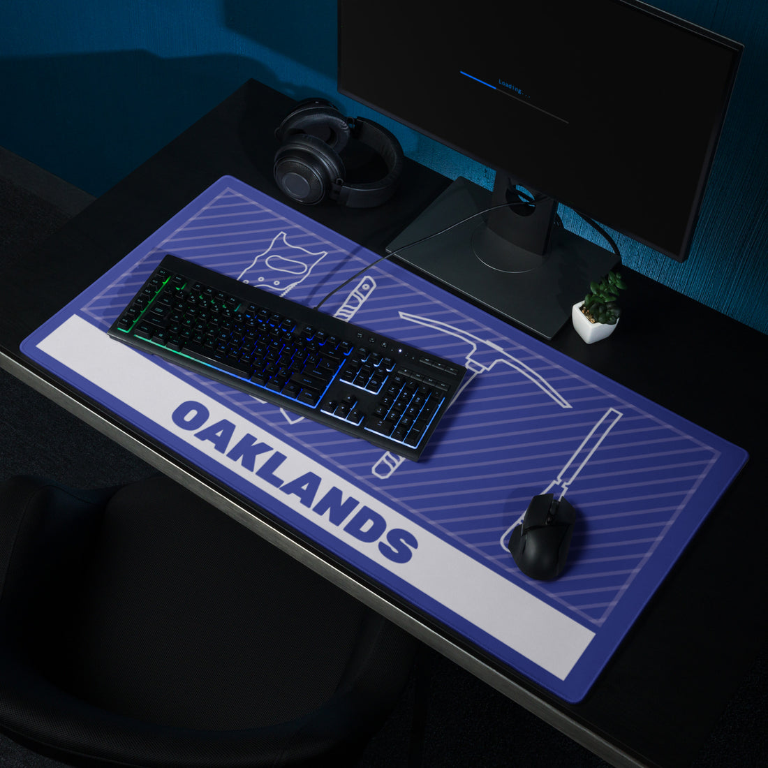 Oaklands - Blueprint Desk Mat