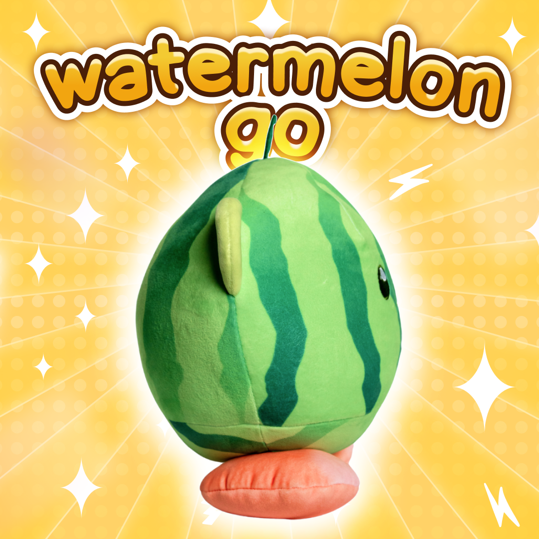 Watermelon Go - Chompy Plushie