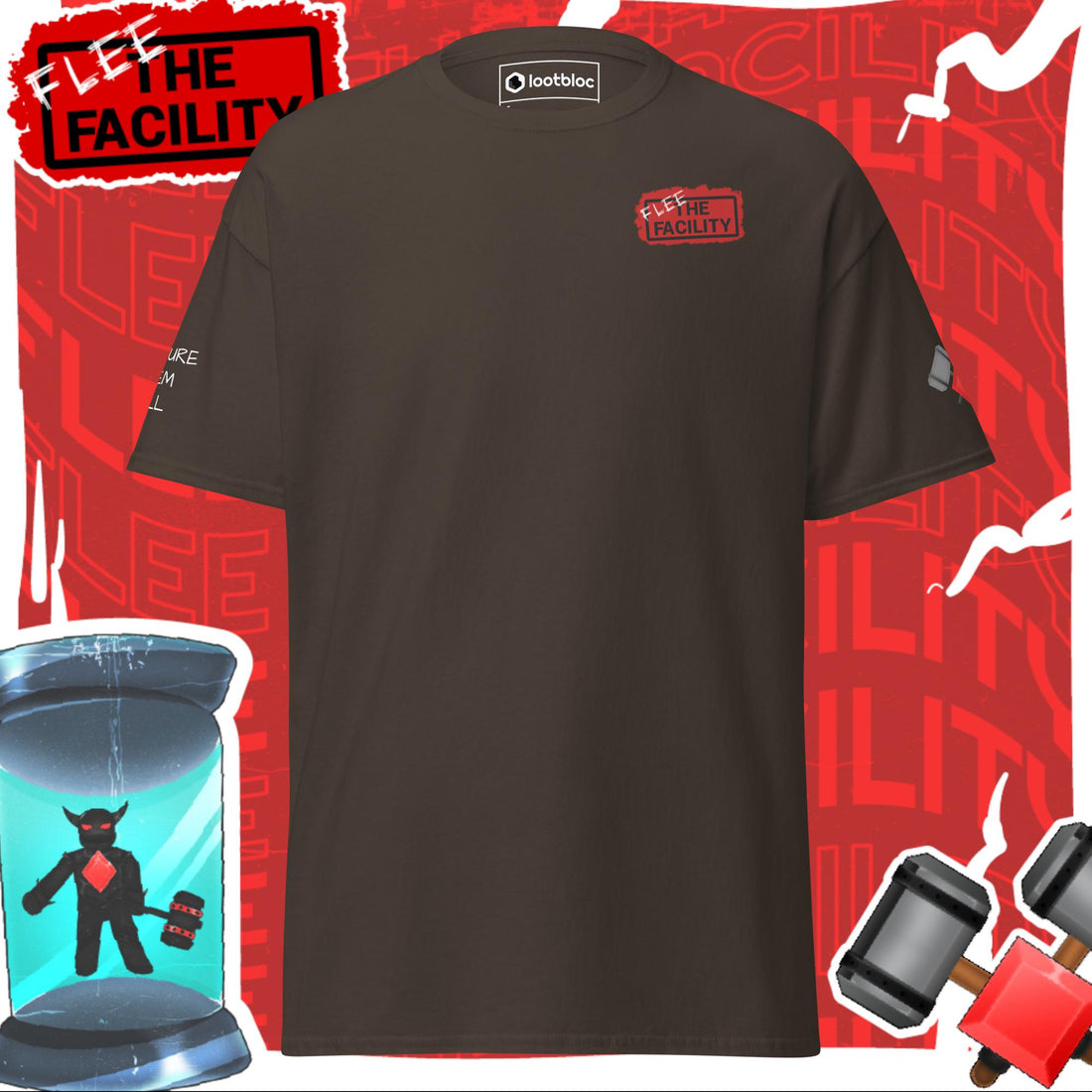 Flee The Facility - Unleash The Beast Premium Tee